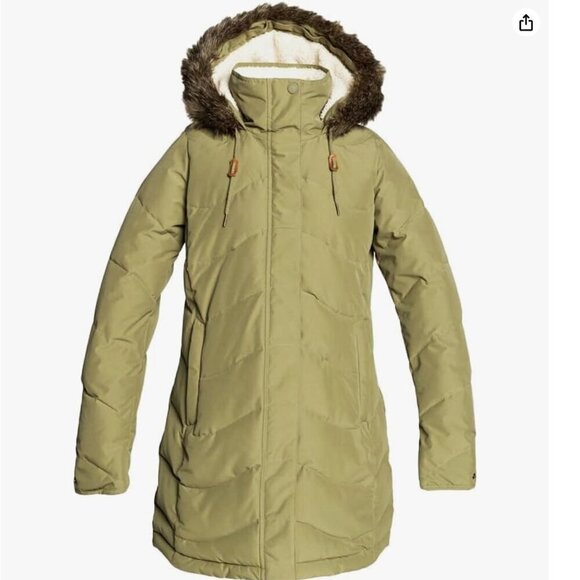 EUC Roxy Ellie Longline Winter Jacket - Picture 1 of 6